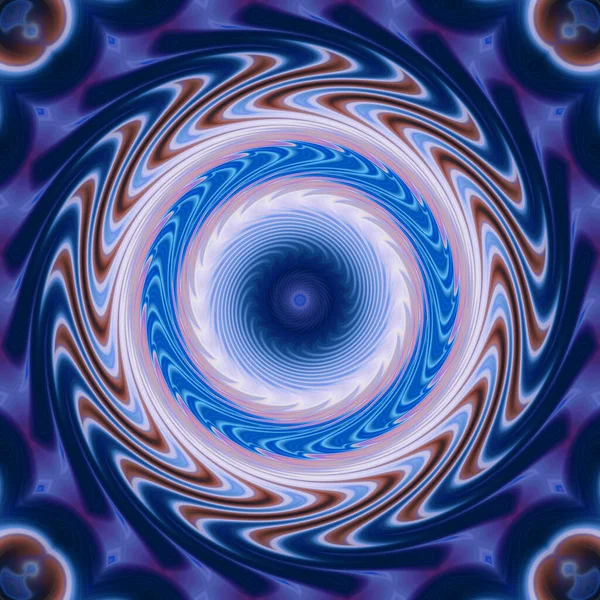 soyut renkli mandala dönüş konsepti arkaplanı 