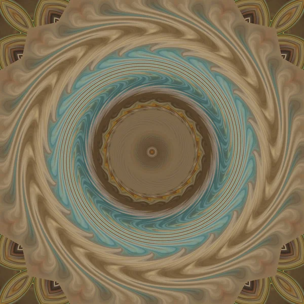 soyut renkli mandala dönüş konsepti arkaplanı 