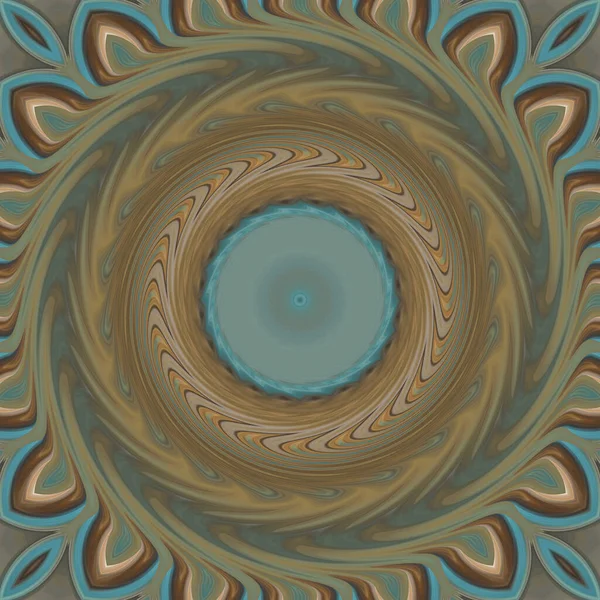 soyut renkli mandala dönüş konsepti arkaplanı 