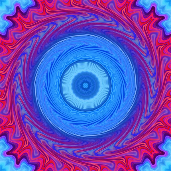 soyut renkli mandala dönüş konsepti arkaplanı 