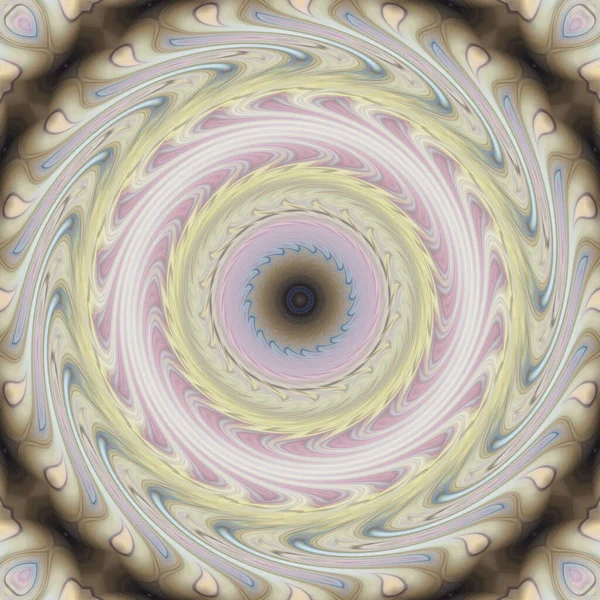 soyut renkli mandala dönüş konsepti arkaplanı 