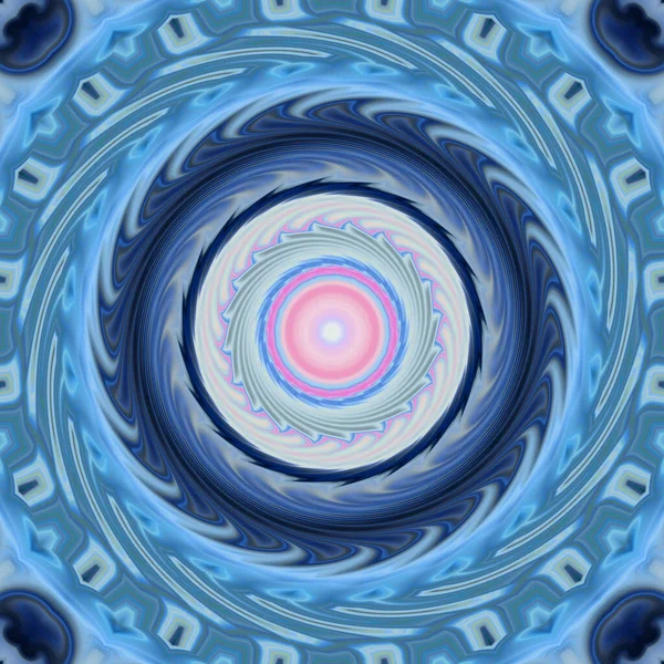 soyut renkli mandala dönüş konsepti arkaplanı 