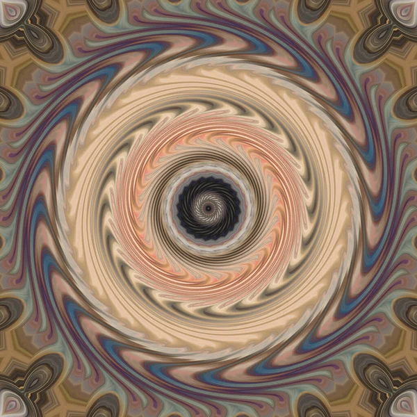 soyut renkli mandala dönüş konsepti arkaplanı 