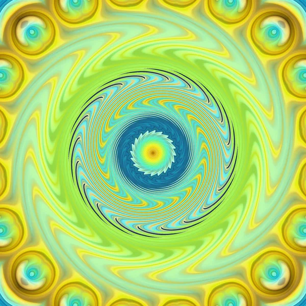 soyut renkli mandala dönüş konsepti arkaplanı 