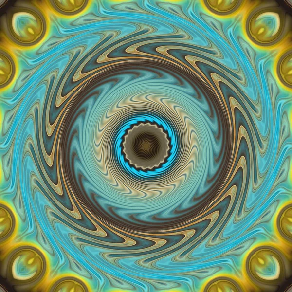 soyut renkli mandala dönüş konsepti arkaplanı 