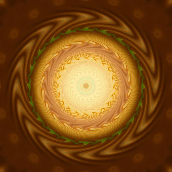 Abstrakt Färgglada Mandala Twirl Begrepp Bakgrund — Stockfoto