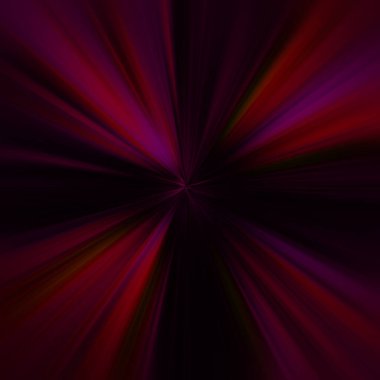 Renkli, hızlı, yüksek hızlı, bulanık zoom arkaplanı. Dinamik patlama flaşı. İvme etkisi.