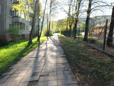 Bahar doğası konsepti 