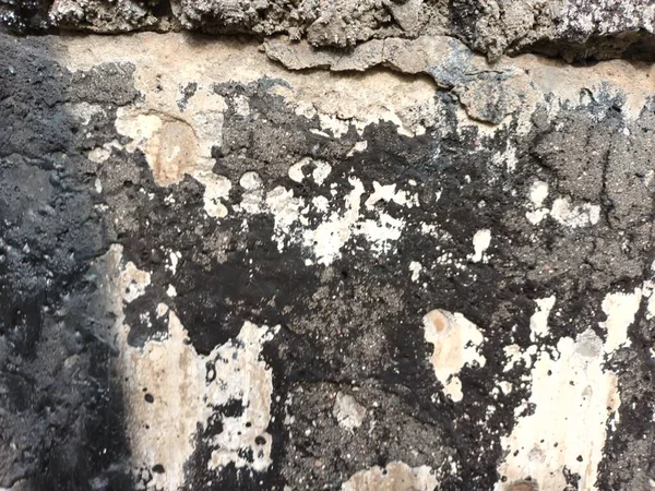 배경으로 수있는 과긁힌 돌벽의 — 스톡 사진