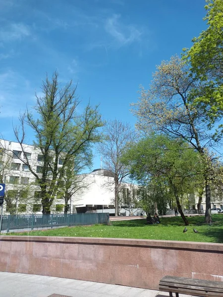 Vilnius Stadtzentrum Tagsüber Ansicht — Stockfoto