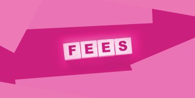 Tahta bloklar ve harçlar. Vergi ve ücret iş konsepti. 