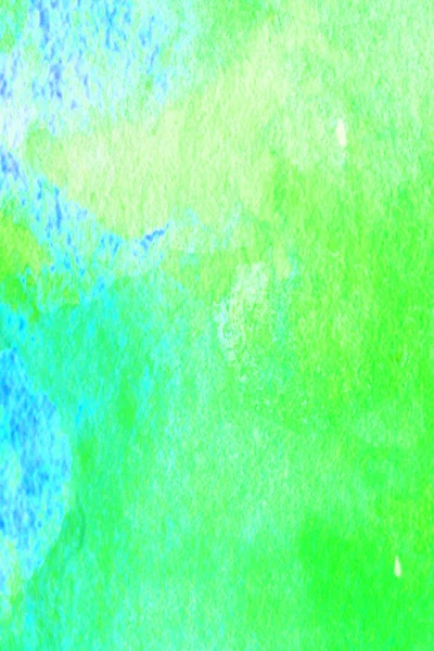 Abstract Green Watercolor Design Wash Aqua Painted Texture Close Minimalistic — Foto Stock