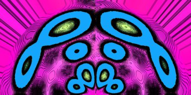 soyut renkli yaratıcı arkaplan görünümü 