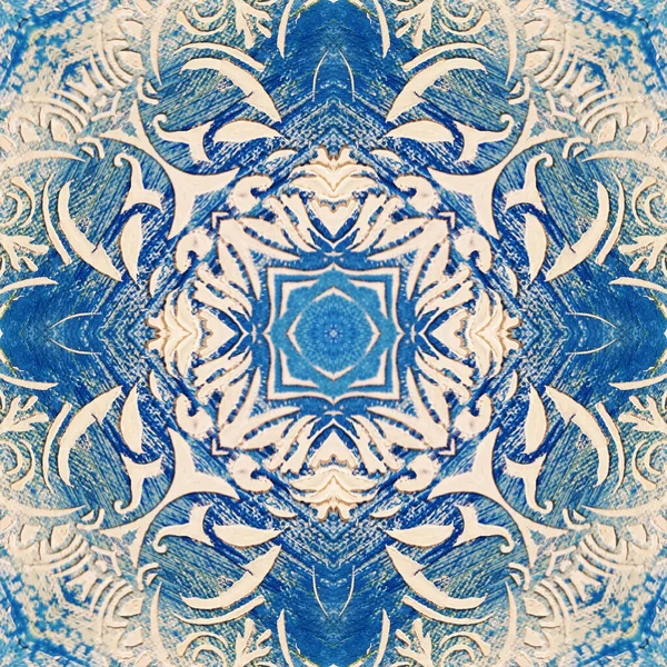 Abstrato Ornamental Colorido Fundo Medieval Azulejos Conceito — Fotografia de Stock