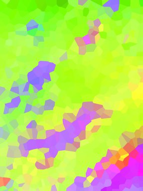 soyut renkli arkaplan, kristalize kavram 