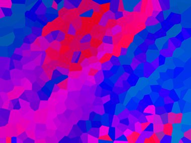 soyut renkli arkaplan, kristalize kavram 