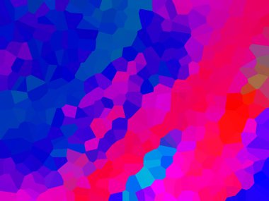 soyut renkli arkaplan, kristalize kavram 