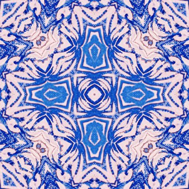Ortaçağ fayanslarının soyut renkli arkaplanı 