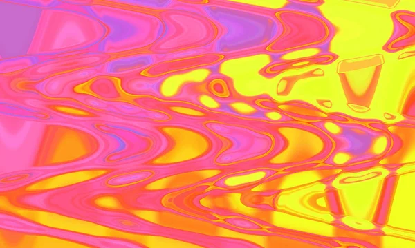 抽象的な色鮮やかな背景や波の概念 — ストック写真