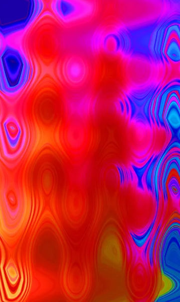 Abstract Color Waves Background Design Template — Stock Photo, Image