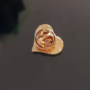 Siyah arkaplanda altın para