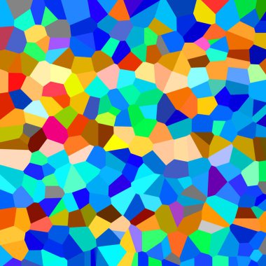 Soyut kristalize edilmiş renkli arkaplan, tasarım şablonu