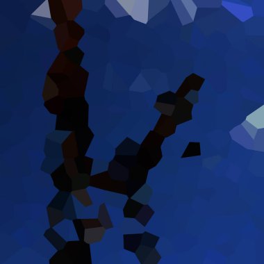 Soyut kristalize edilmiş renkli arkaplan, tasarım şablonu