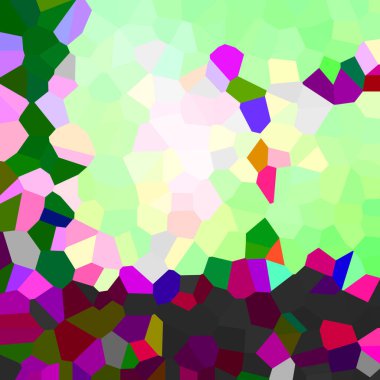 Soyut kristalize edilmiş renkli arkaplan, tasarım şablonu