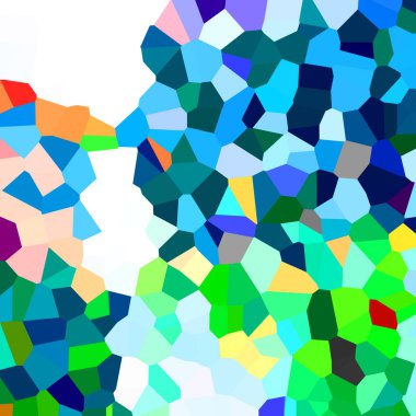 Soyut kristalize edilmiş renkli arkaplan, tasarım şablonu