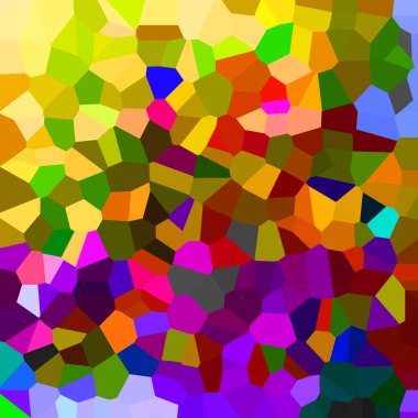 Soyut kristalize edilmiş renkli arkaplan, tasarım şablonu