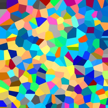 Soyut kristalize edilmiş renkli arkaplan, tasarım şablonu