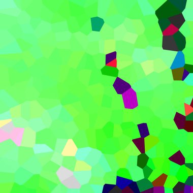 Soyut kristalize edilmiş renkli arkaplan, tasarım şablonu