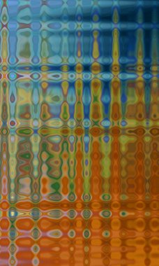 Renkli soyut desenlendirilmiş cam arkaplan, tasarım şablonu