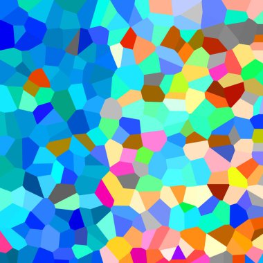 Soyut kristalize edilmiş çok renkli arkaplan, tasarım şablonu
