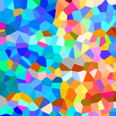 Soyut kristalize edilmiş çok renkli arkaplan, tasarım şablonu