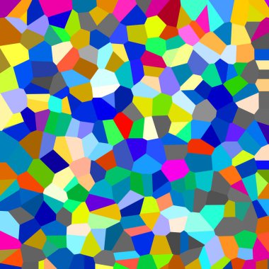 Soyut kristalize edilmiş çok renkli arkaplan, tasarım şablonu