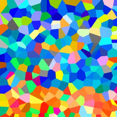 Soyut kristalize edilmiş çok renkli arkaplan, tasarım şablonu