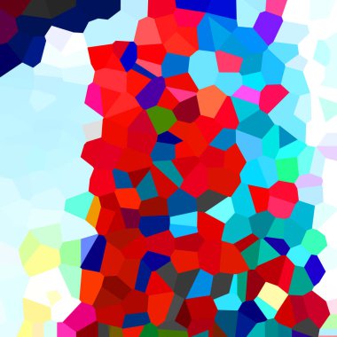 Soyut kristalize edilmiş çok renkli arkaplan, tasarım şablonu