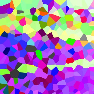 Soyut kristalize edilmiş çok renkli arkaplan, tasarım şablonu