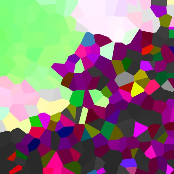 Streszczenie Krystaliczne Kolorowe Tło Szablon Projektu — Zdjęcie stockowe