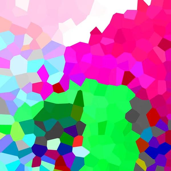 Abstract Gekristalliseerde Multicolor Achtergrond Design Template — Stockfoto