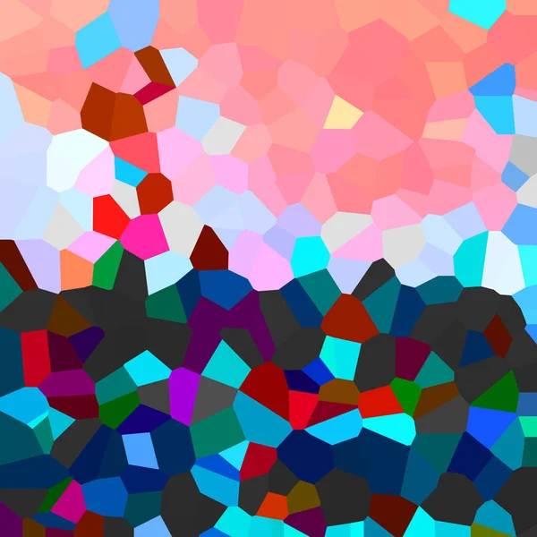 Abstraktní Krystalizované Vícebarevné Pozadí Šablona Návrhu — Stock fotografie