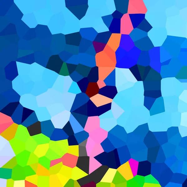 Fondo Multicolor Cristalizado Abstracto Plantilla Diseño — Foto de Stock