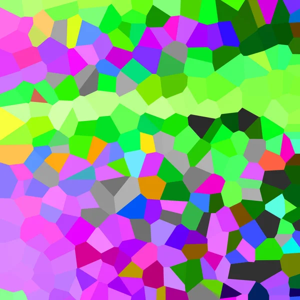 Abstract Gekristalliseerde Multicolor Achtergrond Design Template — Stockfoto