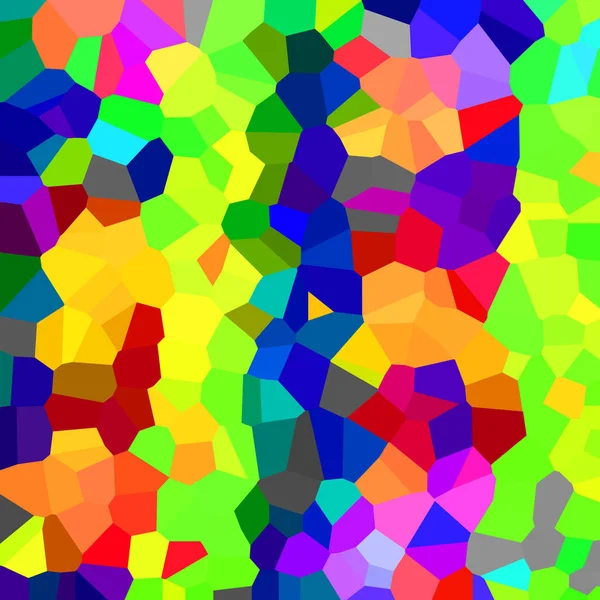 Абстрактний Кристалізований Багатобарвний Фон Шаблон Дизайну — стокове фото