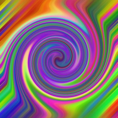 Soyut renkli arkaplan, çevirme kavramı