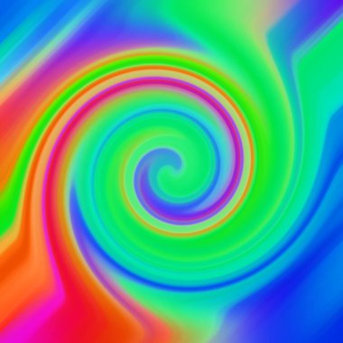 Soyut renkli arkaplan, çevirme kavramı