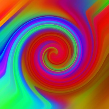 Soyut renkli arkaplan, çevirme kavramı