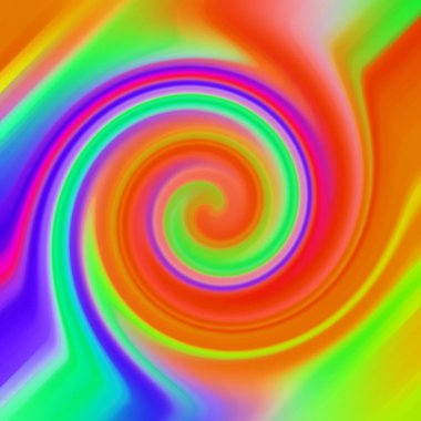 Soyut renkli arkaplan, çevirme kavramı