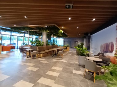 Şehir sokakları yazın görünüyor, Vilnius, Litvanya